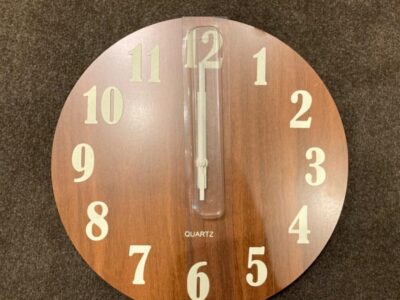 掛け時計　30cm 北欧風　ブラック　おしゃれ　韓国風 壁掛け　リビング